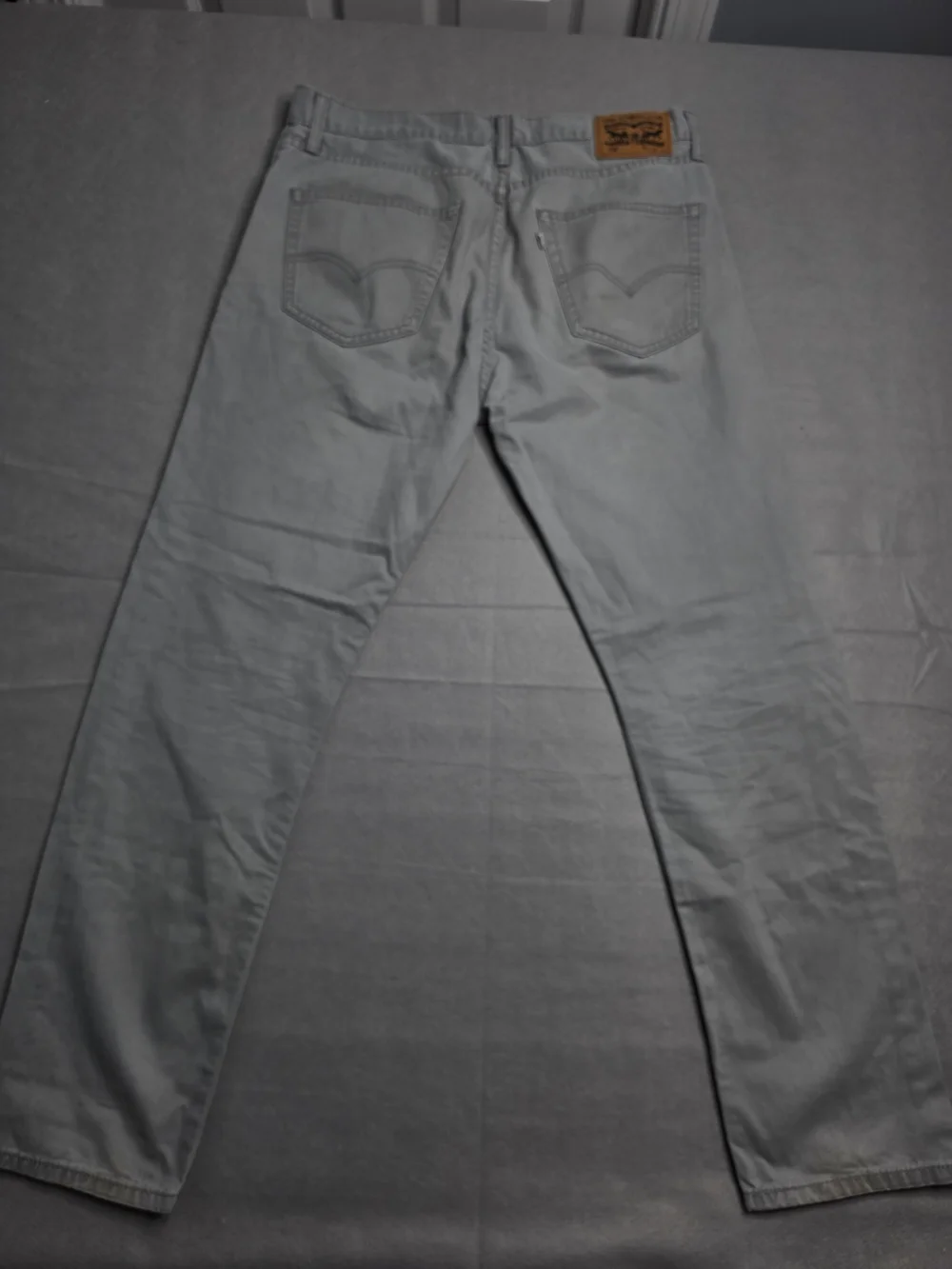 Levi's Jeans Mens 33x32 Gray 508 Regular Fit Tapered